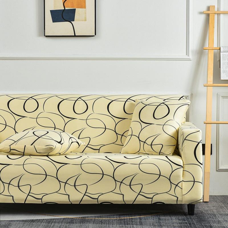 Geometric Elastic Sofa Cover For Living Room Couch Cover High Stretch Sofa Slipcovers Furniture Protector All Cover Home Decor