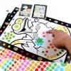 1Pcs Funny Puzzle Dot Stickers For Kids Cute Cartoon Animal Drawing Mosaic Sticker Children Early Educational Patience Training Toys