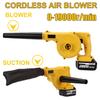 1500 Вт 288 В Беспроводной Электрический Воздуходув Пылесос Воздуходув Выдув и Всасывание Сборщик Листьев и Пыли Для Makita 18 В