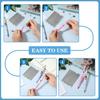 50PCS Pen Extenders for Beadable Pens, 4.6 Inch Stainless Steel Blank Bars for Beadable Pens Beaded Pen Extender Rods Beadpen Bar Extender Beaded
