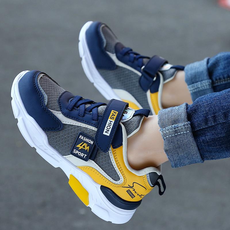 Lightweight Shoes Trendy Sneakers Spring Casual Running Shoes Medium Children Children Boys Summer Elementary School Students