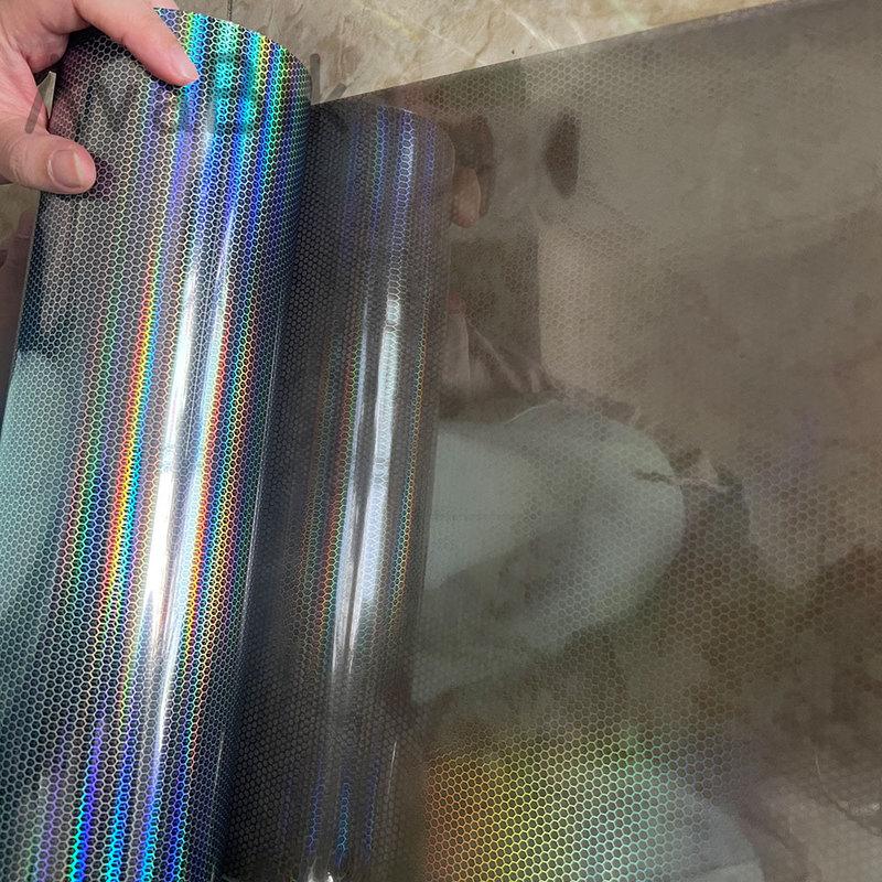 Car Sticker Headlight Lamp Film Auto Laser Honeycomb Taillight Lamp rhombus protective film Waterproof Self-Adhesive Stickers
