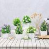 1PC Tabletop Ornament Artificial Plants Fake Flowers Eucalyptus Bonsai Plants Bonsai Home Decor