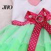 Pet Supplies Dress Breathable Love-hearts Pattern Cotton Summer Daily Life Dog Princess Skirt for Walking