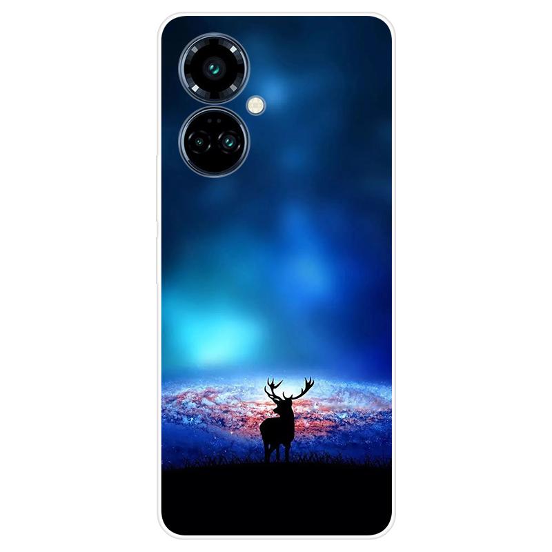 Для Tecno Spark 9 Pro Spark9 Pro чехол Мягкая силиконовая задняя крышка чехол для телефона с рисунком Звездное небо