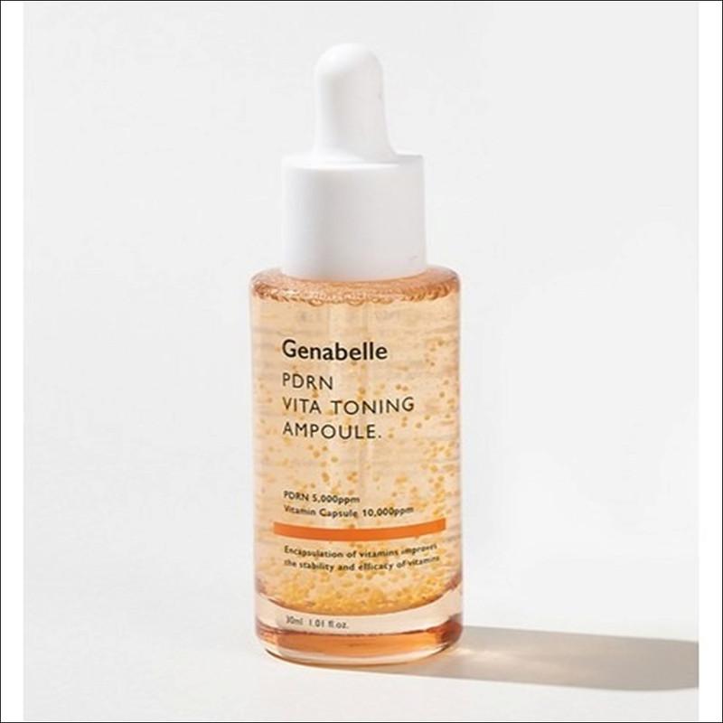 Genabelle Большая емкость PDRN Glowing Elasticity Vitamin Capsule Toning Salmon Ampoule, 70 мл, 1 шт.