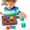 5Pcs 3D Printed Stone Catching Game Hand-Eye Coordination Training Kids Adults Korean Traditional Jacks Stone Colorful Five Pebble Grabbing Toy