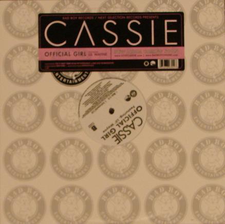 12inch Record CASSIE LIL WAYNE Official Girl 0516082 Bad Boy Enterta 2008 US Rap HipHopRB Used
