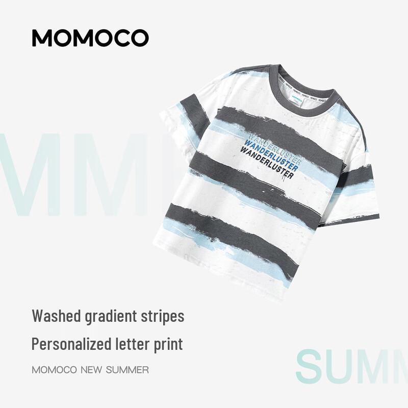 MOMOCO Boys' Trendy Short Sleeve T-Shirt