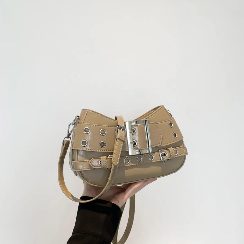 Простая женская сумка через плечо большой емкости, фактурные сумки в западном стиле, роскошная дизайнерская сумка-мессенджер, индивидуальный тренд