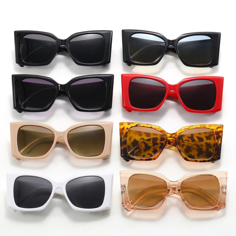 Европейско-американская мода женские солнцезащитные очки кошачий глаз широкая дужка мужские солнцезащитные очки винтажные ретро женские солнцезащитные очки