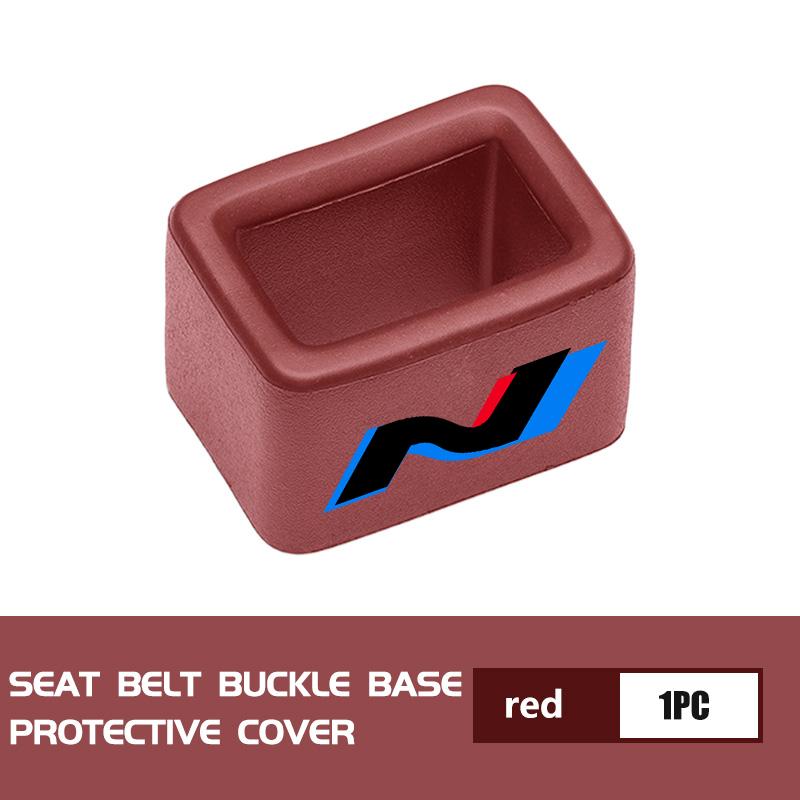 For Hyundai Car Styling Seat Belt Buckle Anti-scratch Protector Cover Auto Accessories i10 i20 i30 i40 ix20 ix35 ix55 Venue PP16