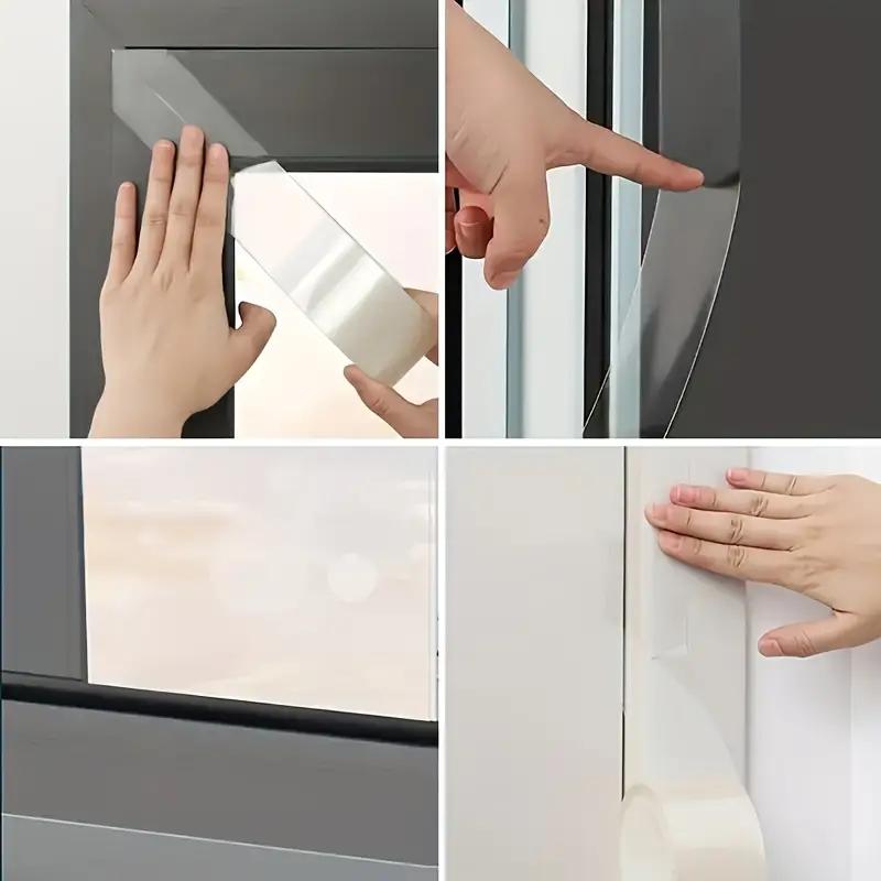 3/5/10M Лента для защиты от ветра для окон Термопленка Лента для герметизации окон Лента для герметизации дверных швов Паста для заполнения зазоров