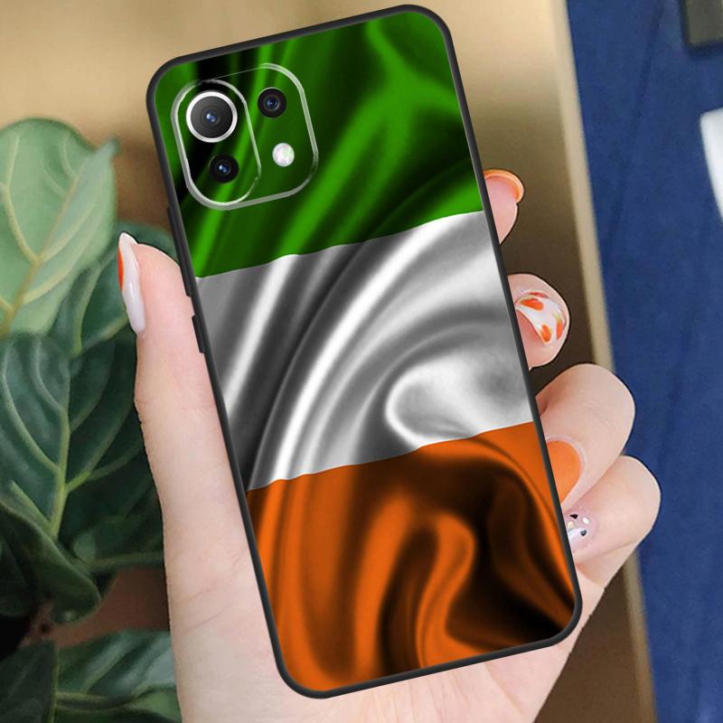 Паспорт Ирландии Чехол с флагом Ирландии Для Xiaomi 15 14 Ultra 13T 14T 15T Pro 17 Pro Max POCO X7 X5 X6 F5 F6 F7 F8 Pro Чехол