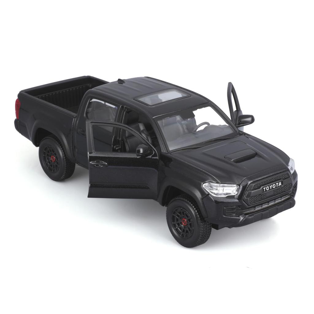 Maisto 1/27 Scale Toyota 2023 Tacoma TRD TRO Black / Diecast Model Car, Finished Product, 32910 BK