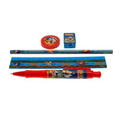 Sonic The Hedgehog Канцелярский набор (Пакет из 5)