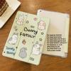 For iPad 2021 9th 10.2 Case Cute Kitty Family Pattern iPad Smart Tri-Fold Case for iPad 2022 10th Air4 Air5 10.9 2018 6th/5th 9.7 with Pencil Holder