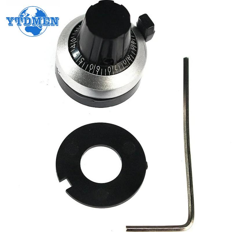 1 комплект 3590S 6,35 мм WXD3-13 потенциометр точная шкала ручка с фиксацией 3590 комплект колпачков для ручек