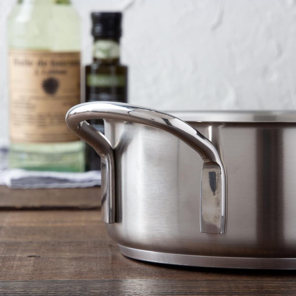 Endo Shoji Коммерческий Мурано Внешний Горшок 28см Совместимый с IH Нержавеющая Сталь ASTH905 (Без крышки) 18-8