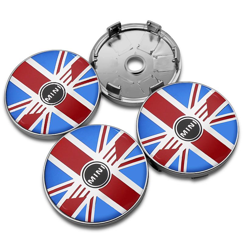4Pcs/set 56mm 60mm Car Wheel Center Hub Cap Rim Cover Stickers Replace Accessories For Mini Cooper Works One JCW R56 R53 F54 F55
