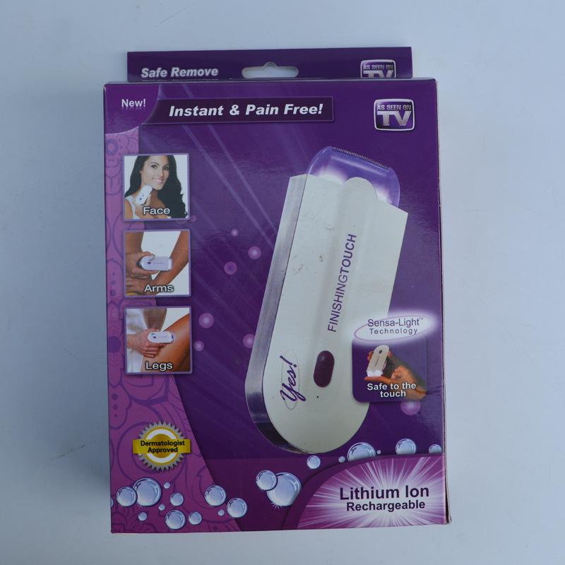 Electric Blue Light Induction Hair Removal Shaver for Women