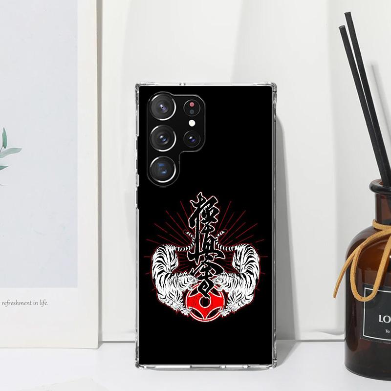 Oyama Kyokushin Karate Phone Case For Samsung Galaxy S25 S24 S23 S22 Ultra S21 FE S20 Plus S10 + S10E Art Fundas Back Cover S24