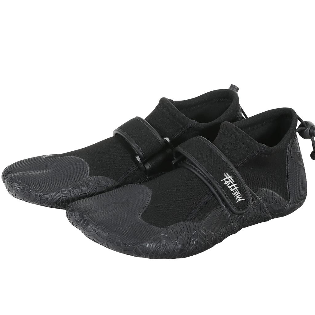 FELLOW Ботинки для рифа, 2,5 мм, Ботинки для серфинга, Морская обувь, Водная обувь, Мужские, Женские, Юношеские, Серебристые, 30 см