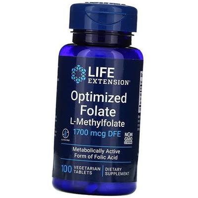 Оптимизированный фолат, Optimized Folate 1700, 100вегтаб (36346038)