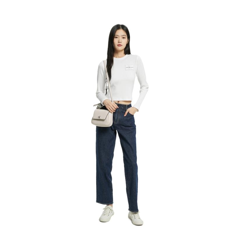 CALVIN KLEIN Artificial Leather Handbag , Shoulder Bag , Crossbody Bag Women's White (Unisex) Handbags DH3272 137