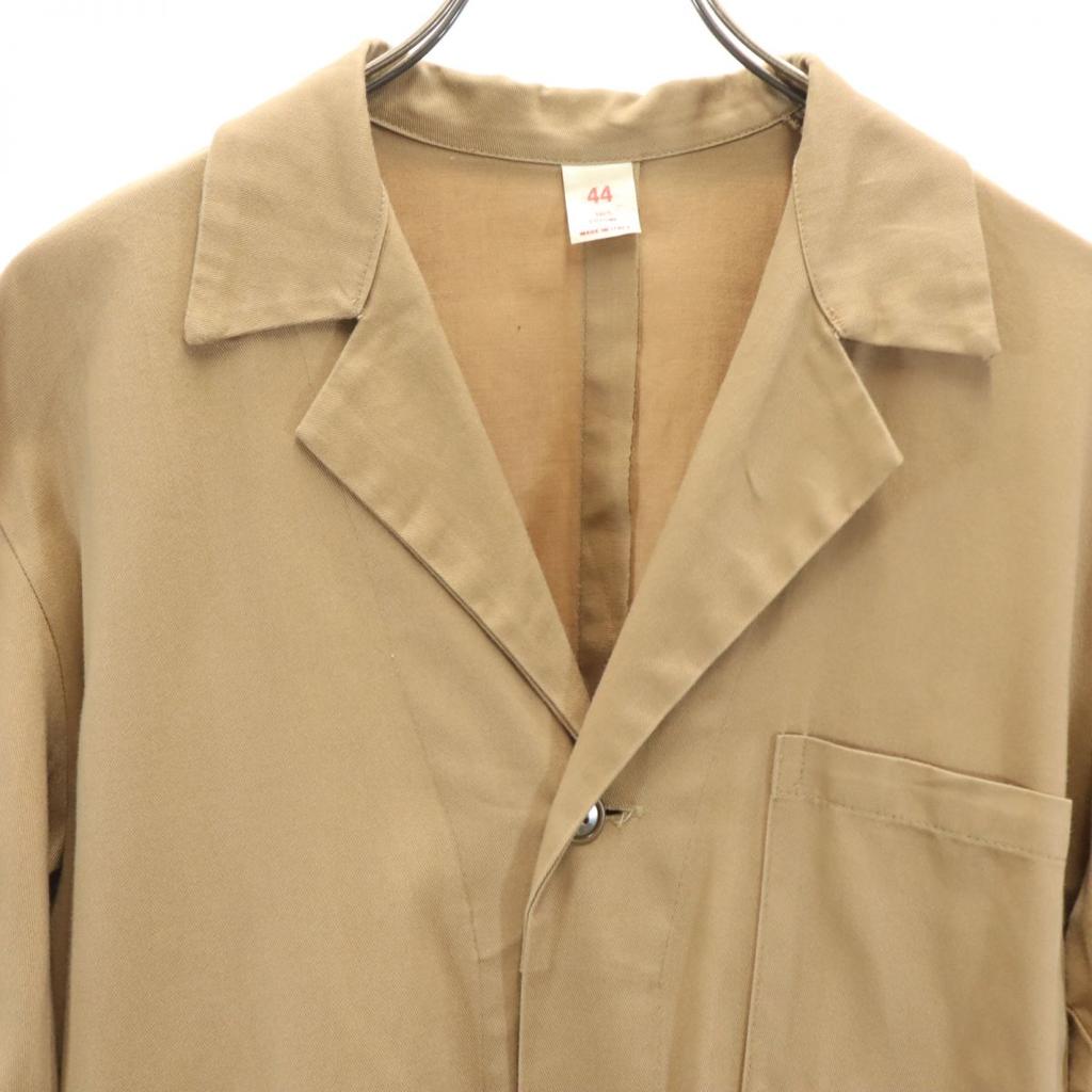 EURO WORK сделано в Италии рабочее пальто Честер 44 типа Кэмел Мужское Б/У