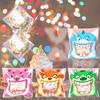 Mixed Pattern OPP 7*7+3cm Christmas Birthday Bags New Snack Packaging Pouch Party Supplies