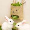 Rabbit-shaped Hanging Hay Bags  for Dutch Pig Hamster Feeding Bag Little Pet Products
