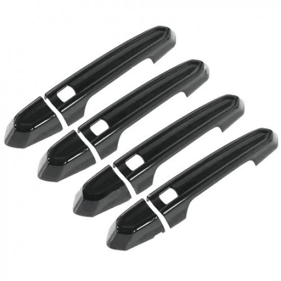 For Cadillac ATS XTS CT6 XT4 XT5 XT6 Gloss Black SmartKey Door Handle Cover Trim