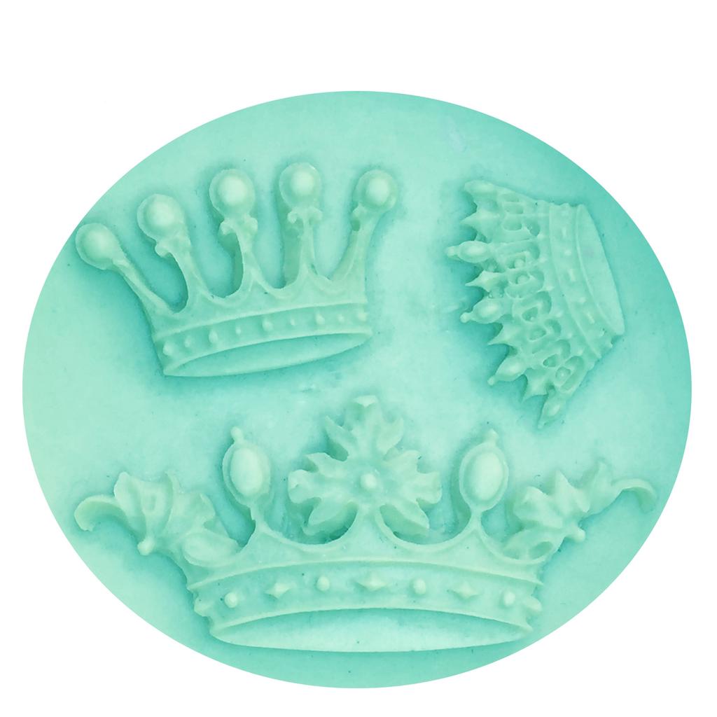 Силиконовая форма в форме короны, форма для шоколадного торта, кухонная форма для выпечки, обеденный бар, инструменты для помадного торта