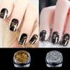 1 PC Gold Foil Sequins Nail Glitter Flakes Sparkly Aluminum Foil Nail Art Decorations All for Manicure Accessories