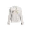 Under Armour Толстовка с капюшоном и длинными рукавами в американском стиле с принтом букв Женская толстовка бежевого цвета 1380186-114