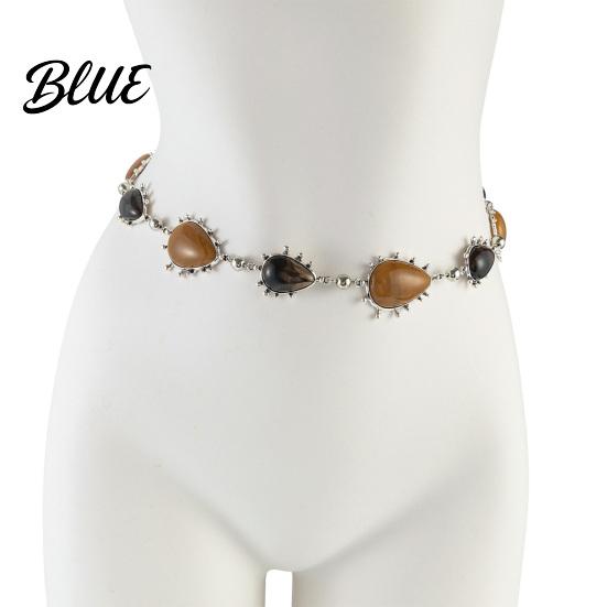 Фестивальный пояс-цепочка на талию для женщин Ретро Этнический стиль