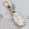 New Soft TPU Car Flip Key Case Cover Shell Fob for A1 A3 A6 A6L Q2 Q3 Q7 TTS R8 S6 RS3 Protector Keychain Auto Accessories