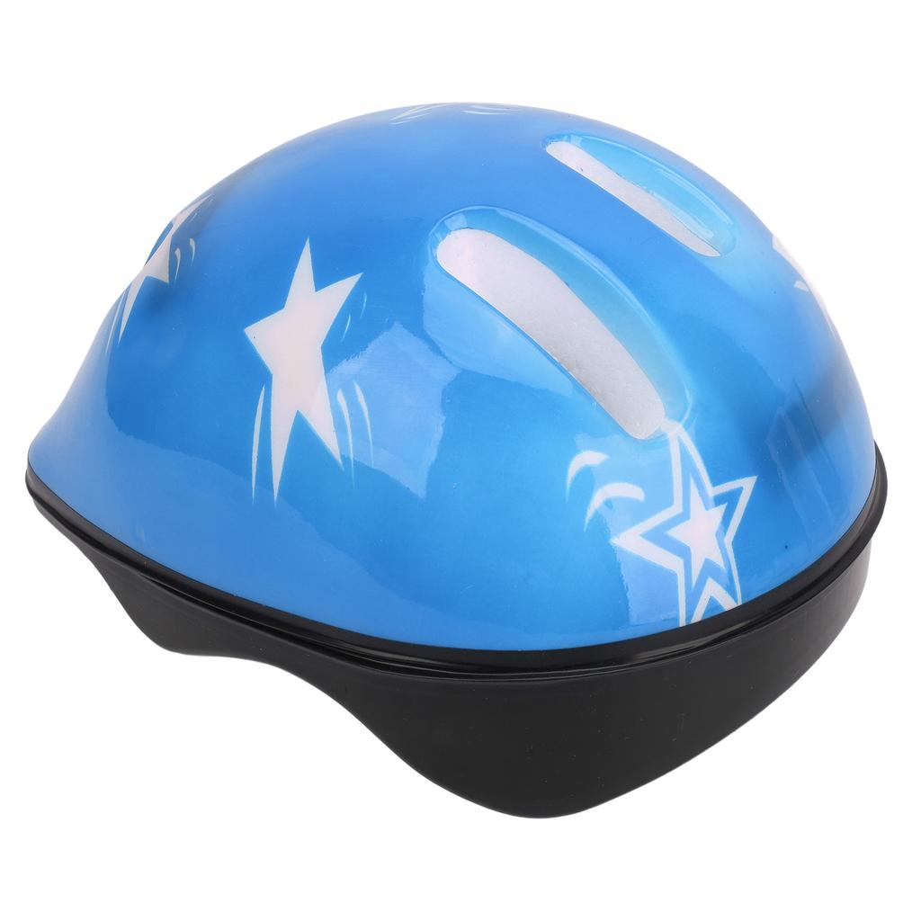 Skateboard Cycling Helmet for Kids Lightweight Adjustable Ventilation Bicycle Helmet for Children Blue