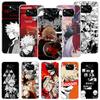 Чехол для телефона My Hero MHA Бакуго Кацуки для Xiaomi Poco X7 X6 X5 Pro F7 Ultra Redmi 15C 15 13 13C 12 12C 10 10A 10C 9 9A 9C 9T Co