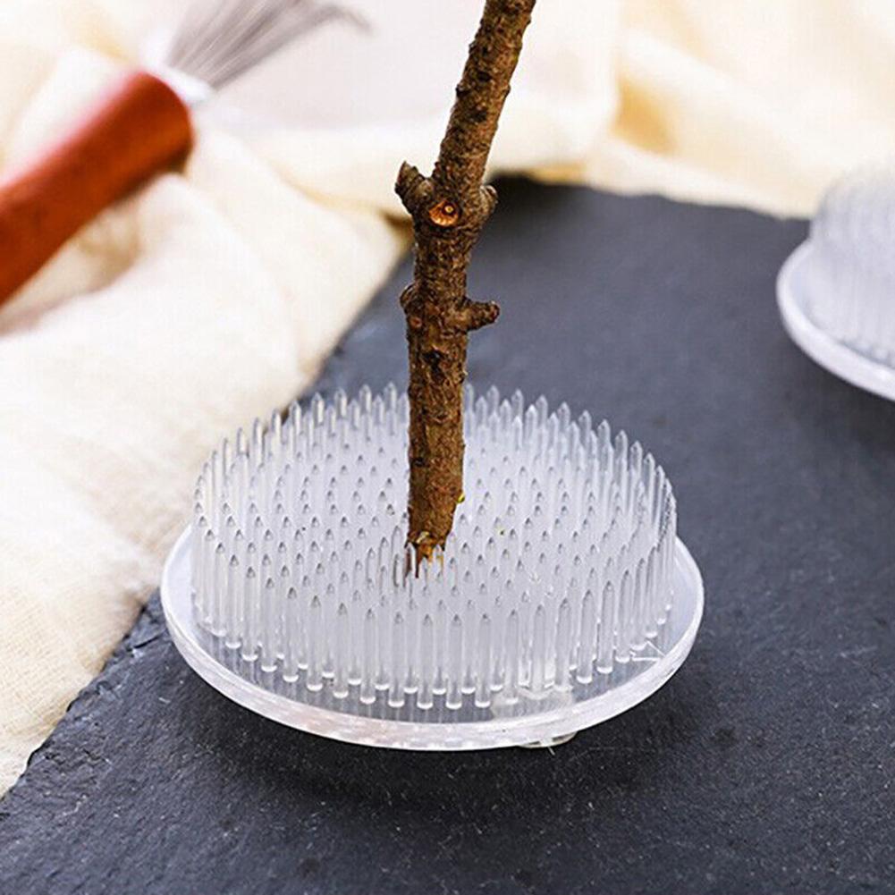 1pcs Round Flower Frog Holder Flower Base Holder Spiky Frog Fixed Tool DIY Flower Arrangement Art For Home Office Decoration