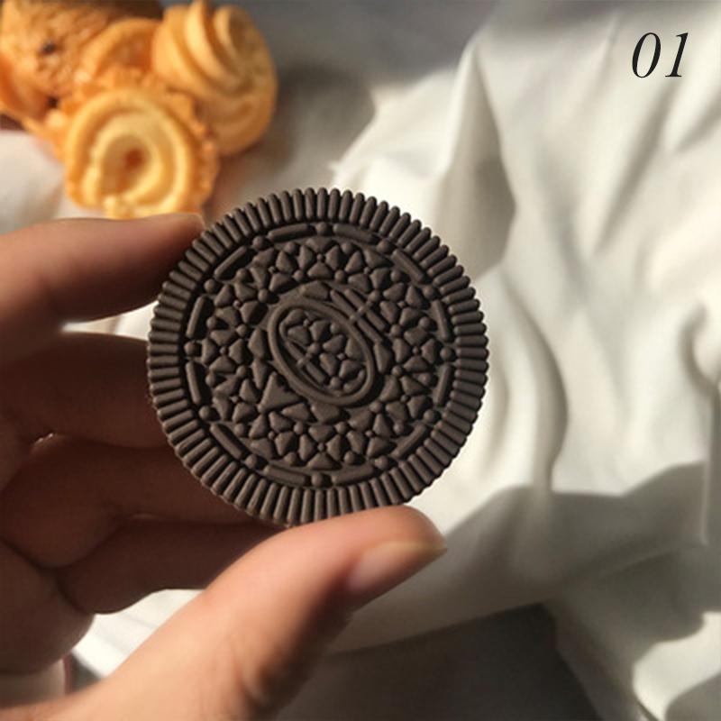 Women Simulation Cookies Handmade Cute Kids Barrettes Adorable Hairpins Funny Hair Clips Hair Accessories Hair Decorate Side Clip