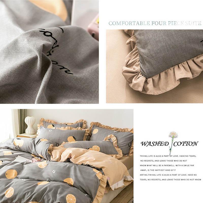 Кровать, состоящая из четырех частей, была с рукавами в комплекте, 1,8 метра, 2 метра, кровать в стиле Qingxianjie, домашнее постельное белье