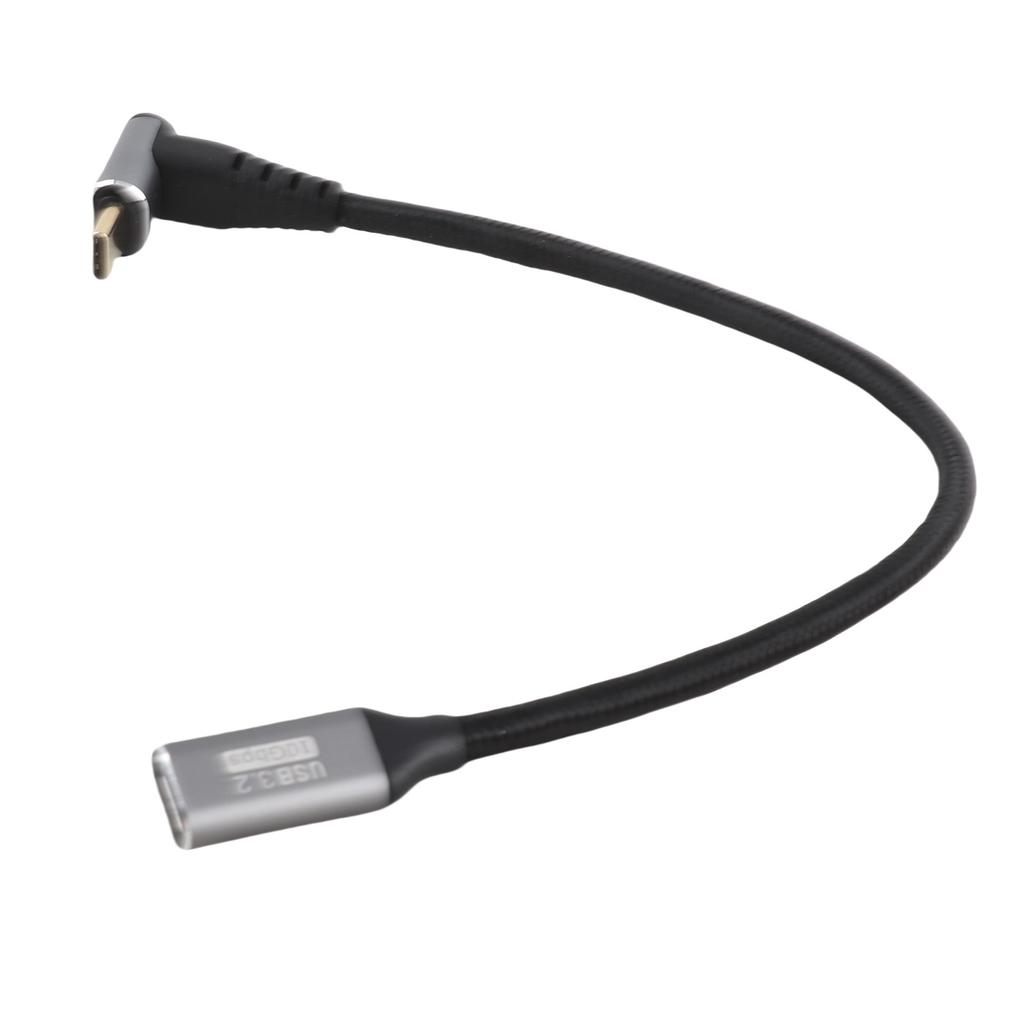 Кабель USB C 3.2 папа-мама PD100W Быстрая зарядка 10 Гбит/с 4K при 60 Гц Зарядный кабель USB C для игровых консолей Steam Deck