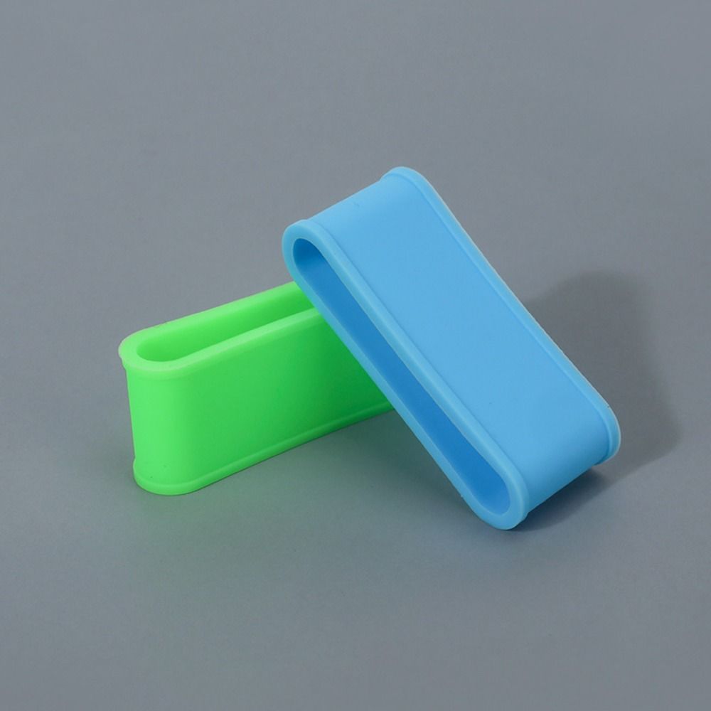 Многоцветное уплотнительное силиконовое кольцо плоской формы, фиксирующая петля для напульсника, инструмент, накладка на рукоятку, заглушка