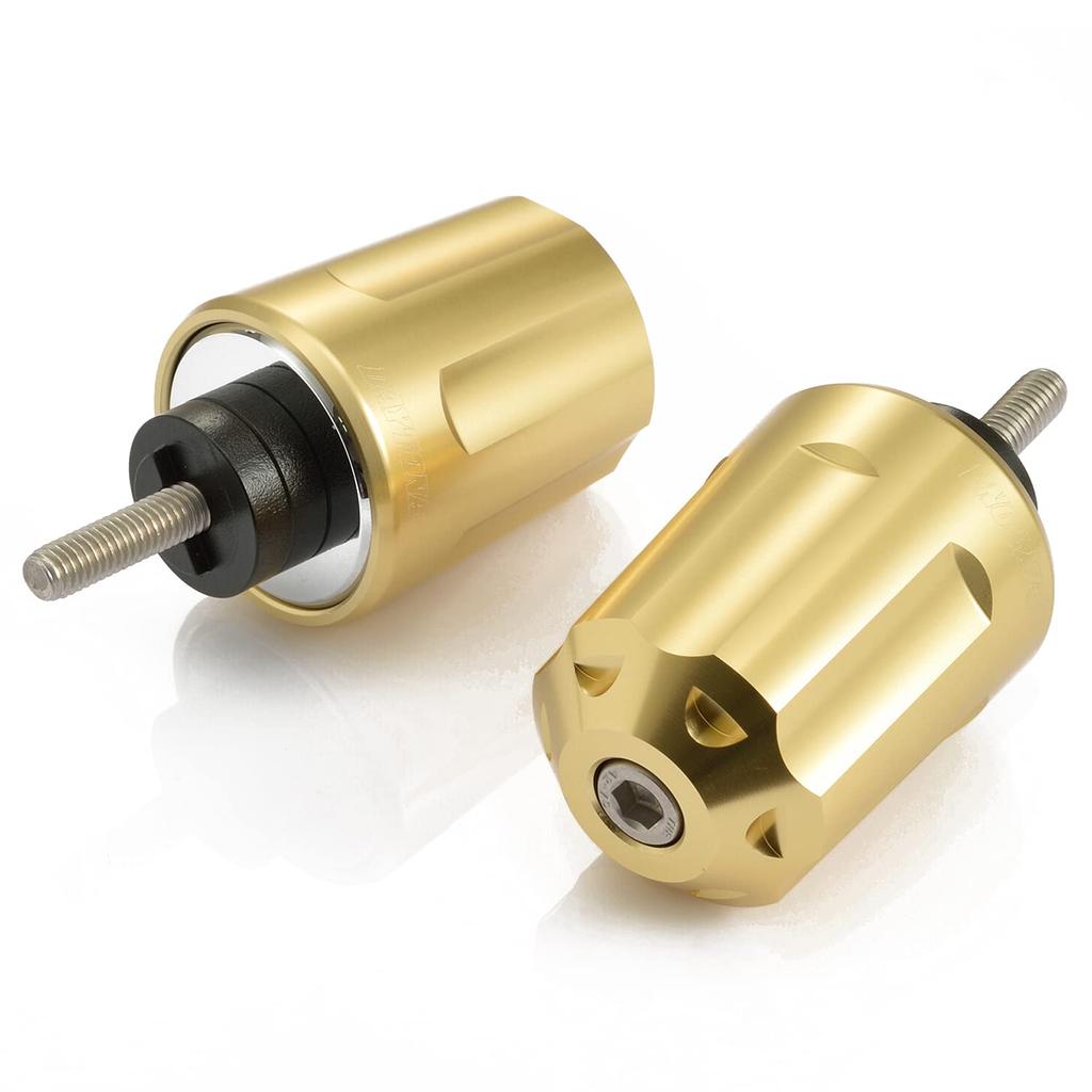 Алюминиевая заготовка Daytona для мотоцикла Honda M6 Type CT125 Heavy Weight, револьверный наконечник руля цвета шампанского и золота 99834 (CBR250RR и т.д.)