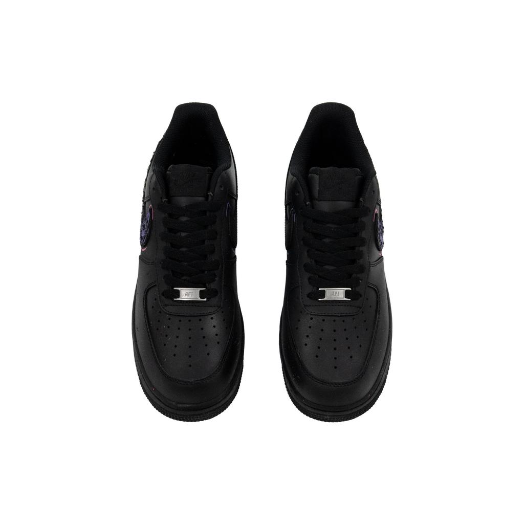 Nike Air Force 1 Low top Skateboard Shoes Unisex Black Purple CW2288-001(Team454-)