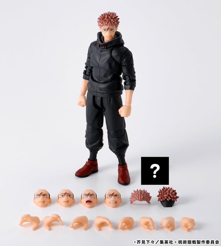 TAMASHII NATIONS Jujutsu Kaisen Юдзи Итадори 150 мм ПВХ АБС Окрашенная Фигурка Действия S.H.Figuarts -Сосуд Сукуны- Прибл.. &