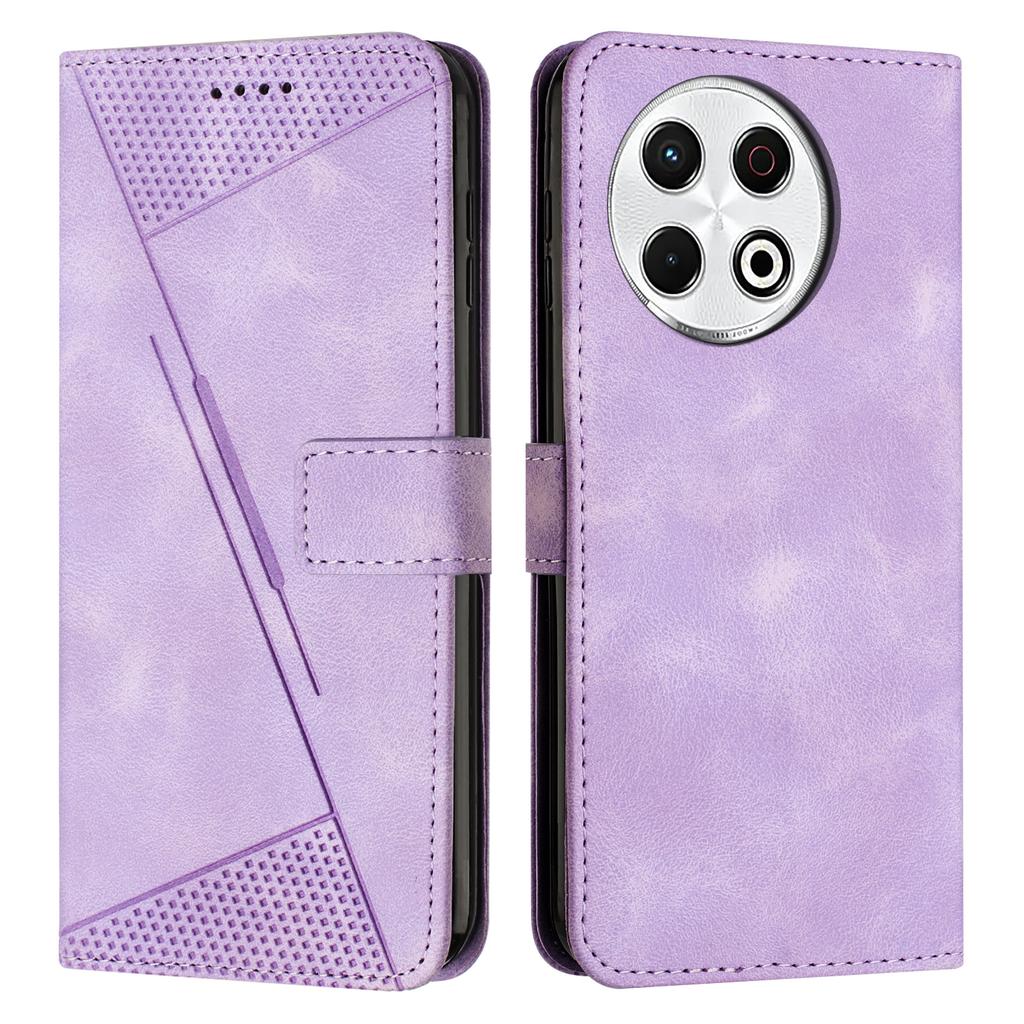 Dream Triangle Leather Wallet Phone Case with Stand Function.Tecno Series.Tecno Spark Go 2023,Spark 20C,Camon 20,Spark 10C,Camon 30S,Camon 40...