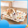 Раскладушка для собак, всесезонная раскладушка для домашних животных, будка для золотистого ретривера средних и больших пород собак, съемный и моющийся влагостойкий коврик для собак